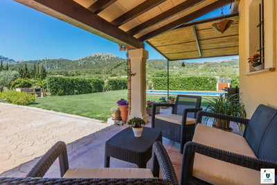 Impression der Villa La Rafal bei Pollença, Mallorca