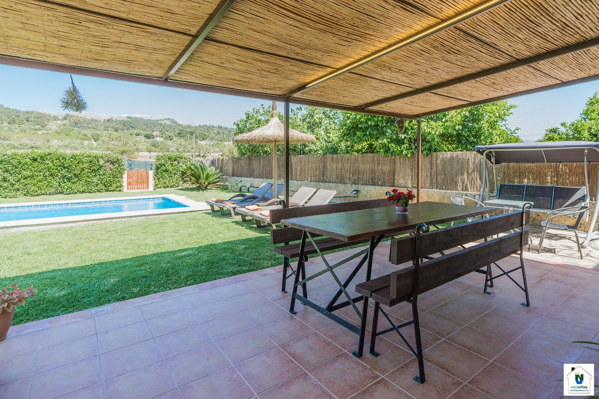 Impression der Villa La Rafal bei Pollença, Mallorca