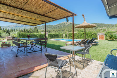 Impression der Villa La Rafal bei Pollença, Mallorca