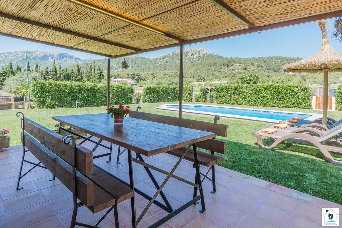Impression der Villa La Rafal bei Pollença, Mallorca