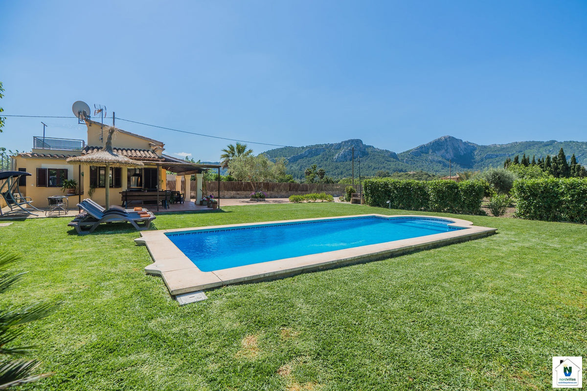 Impression der Villa La Rafal bei Pollença, Mallorca