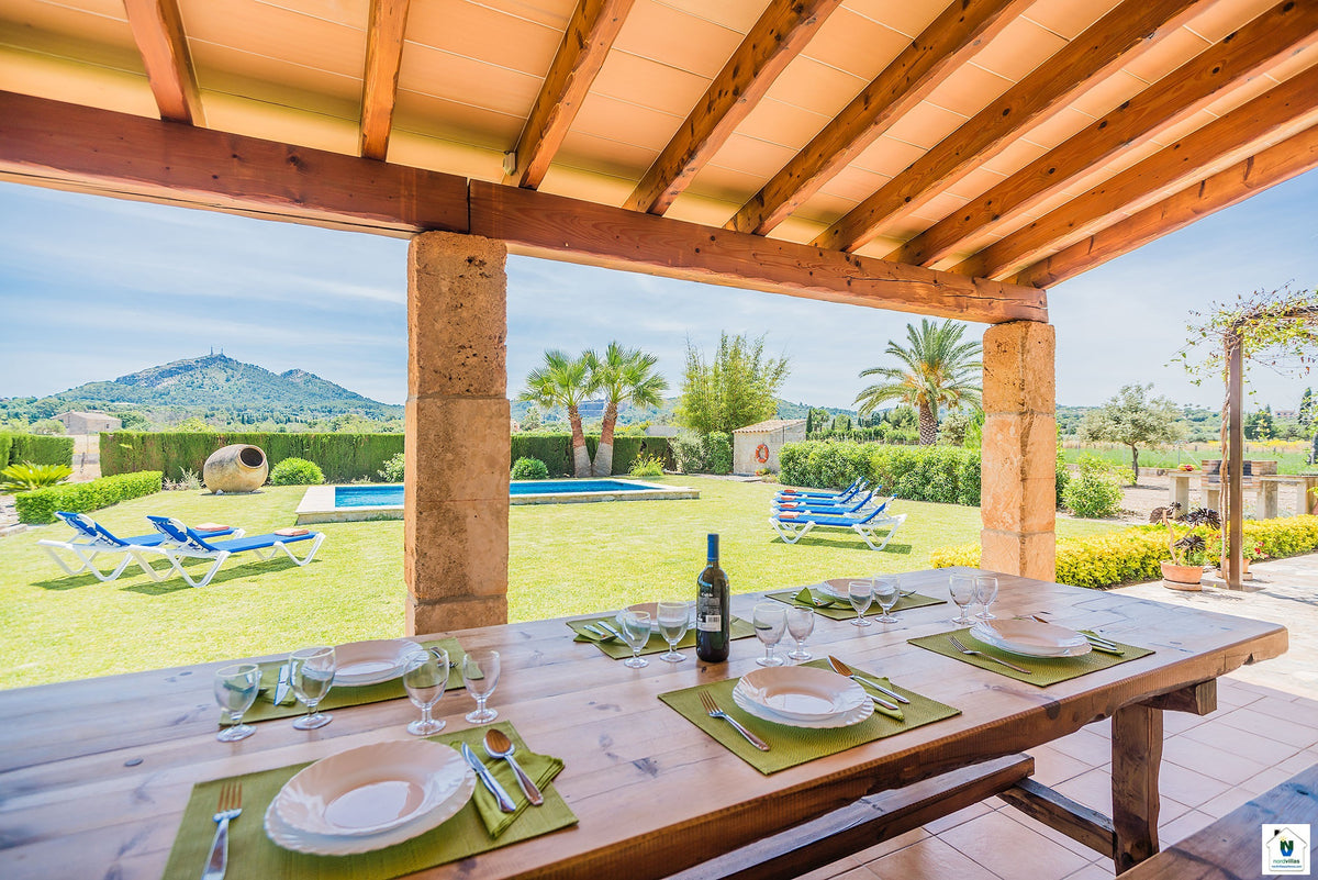 Impression der Finca Ca Na Francisca bei Alcúdia, Mallorca