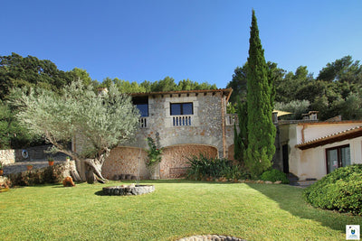 Impression der Finca Cal Xino bei Pollença, Mallorca