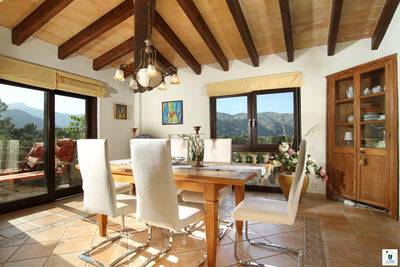 Impression der Finca Cal Xino bei Pollença, Mallorca