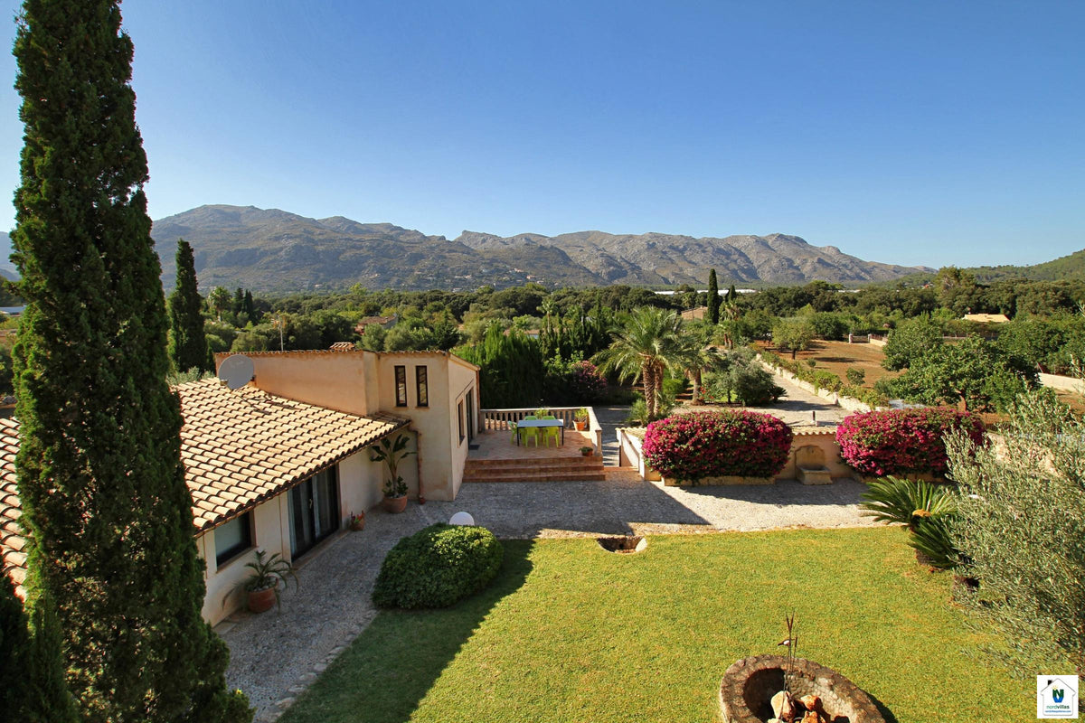 Impression der Finca Cal Xino bei Pollença, Mallorca