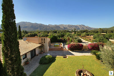Impression der Finca Cal Xino bei Pollença, Mallorca