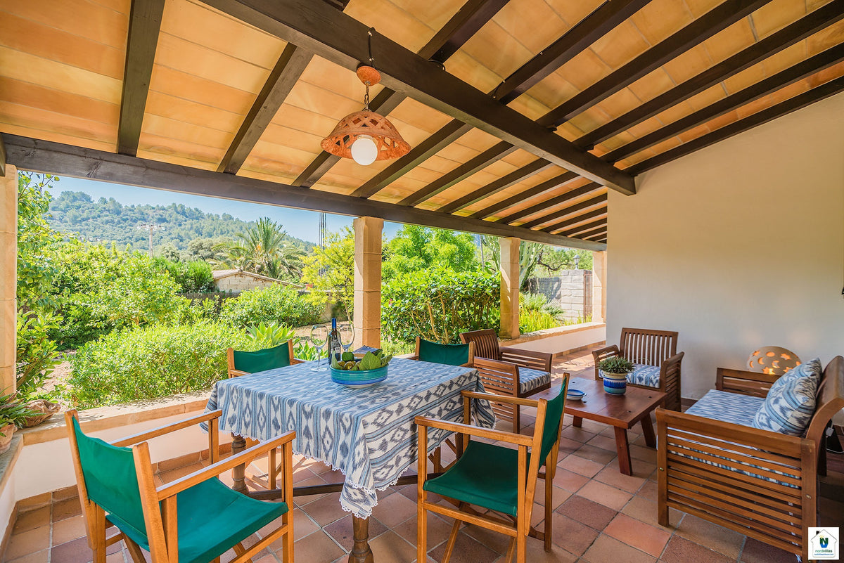 Impression des Landhauses Can Boi bei Pollença, Mallorca