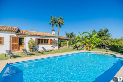Impression der Finca Can Blanco bei Pollença, Mallorca