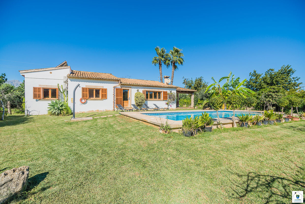 Impression der Finca Can Blanco bei Pollença, Mallorca