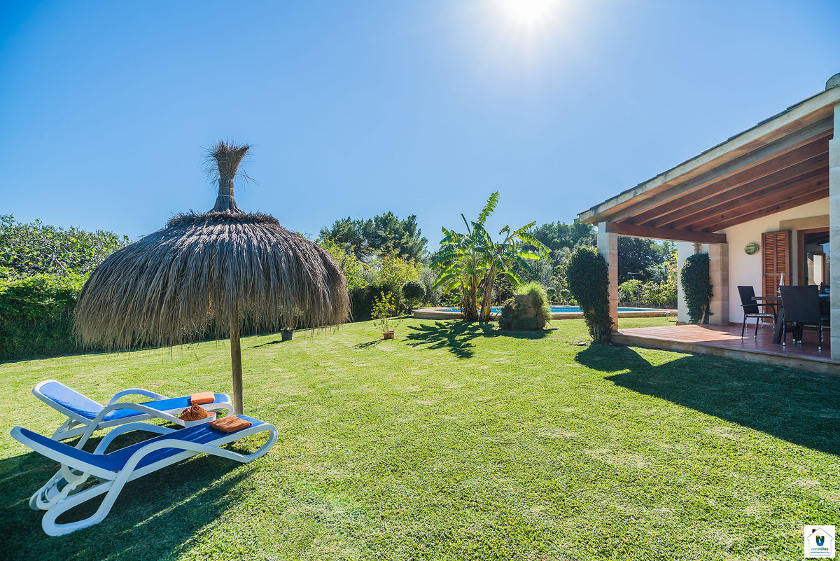 Impression der Finca Can Blanco bei Pollença, Mallorca