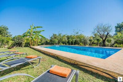 Impression der Finca Can Blanco bei Pollença, Mallorca