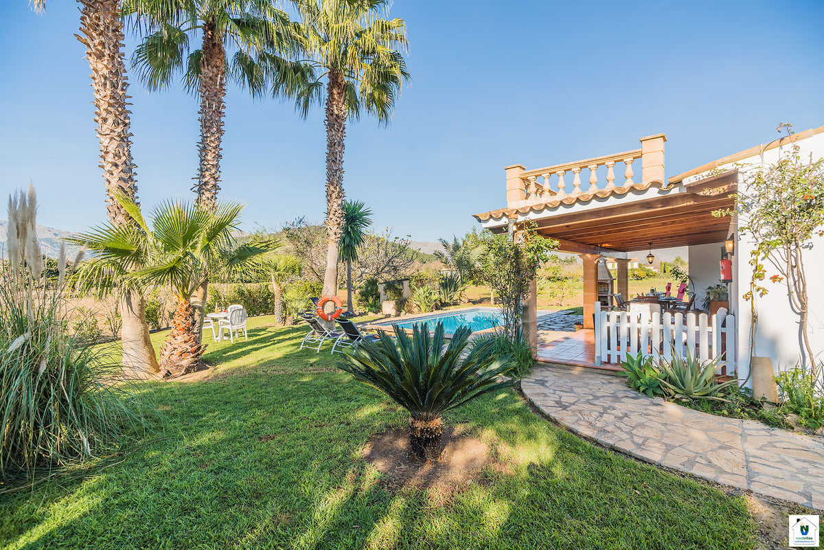 Ansicht 6 der Villa Santuiri bei Pollença, Mallorca