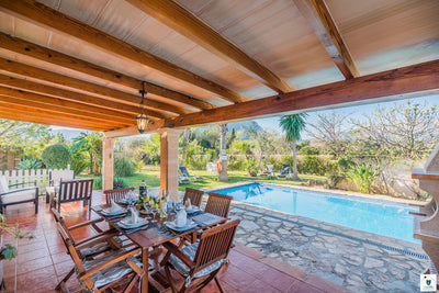 Ansicht 7 der Villa Santuiri bei Pollença, Mallorca
