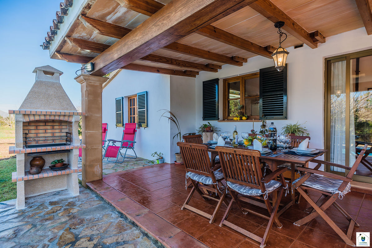 Ansicht 9 der Villa Santuiri bei Pollença, Mallorca