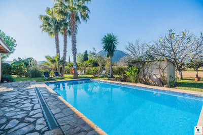 Ansicht 3 der Villa Santuiri bei Pollença, Mallorca