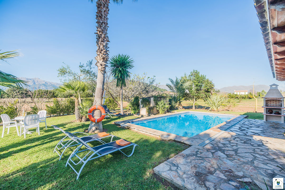 Ansicht 4 der Villa Santuiri bei Pollença, Mallorca
