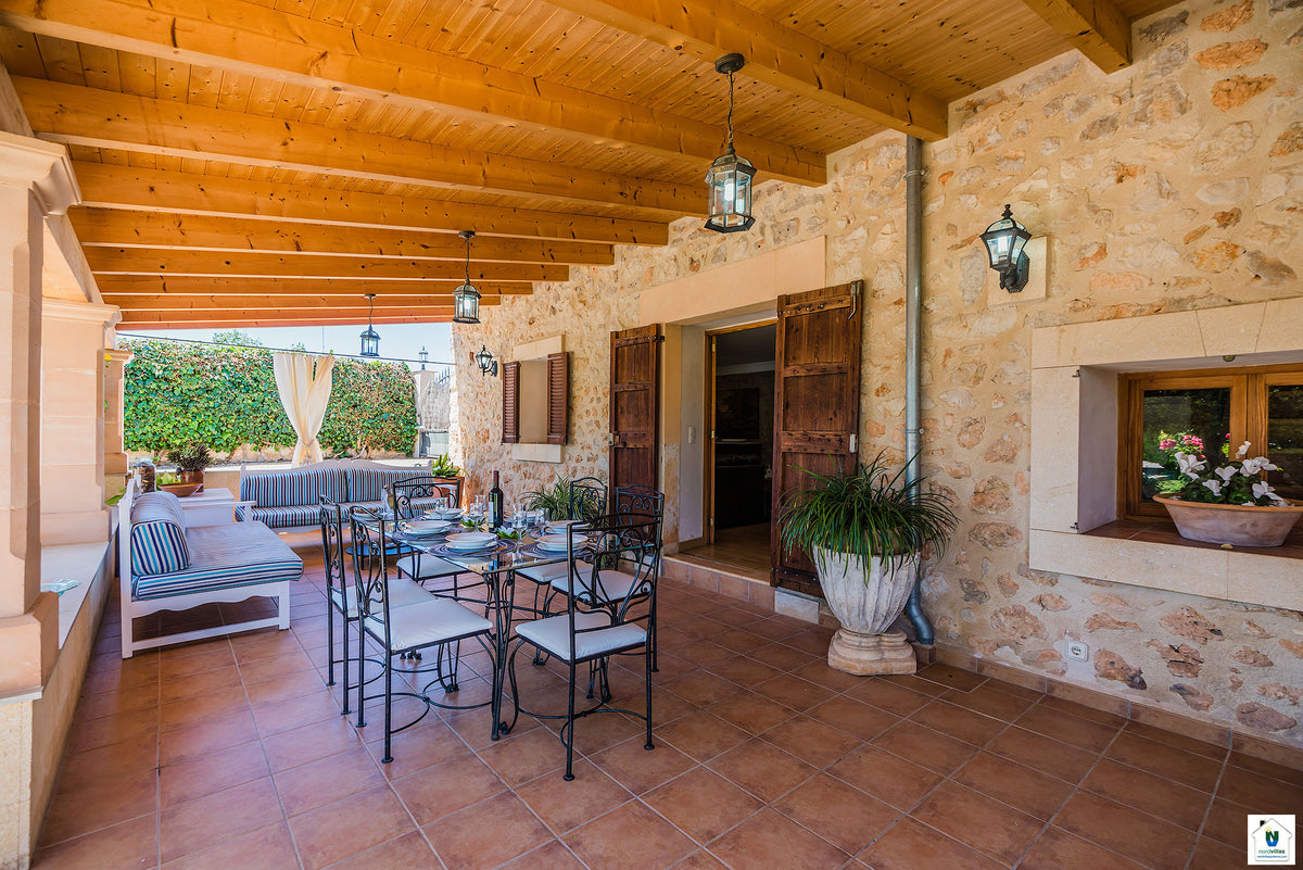 Impression der Finca Sa Caseta bei Lloseta, Mallorca