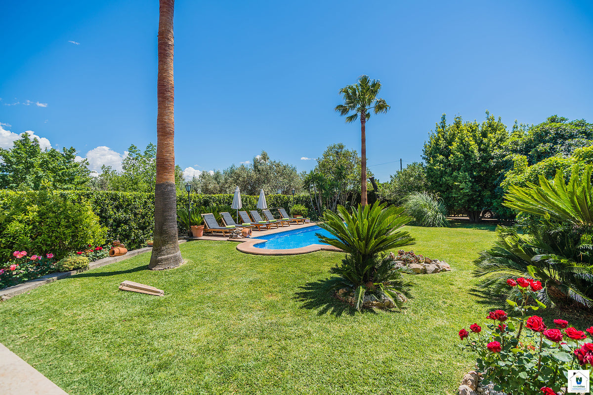 Impression der Finca Sa Caseta bei Lloseta, Mallorca