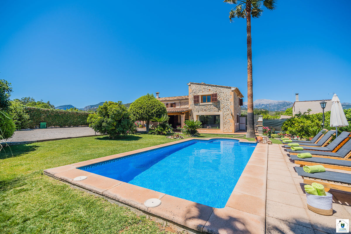 Impression der Finca Sa Caseta bei Lloseta, Mallorca