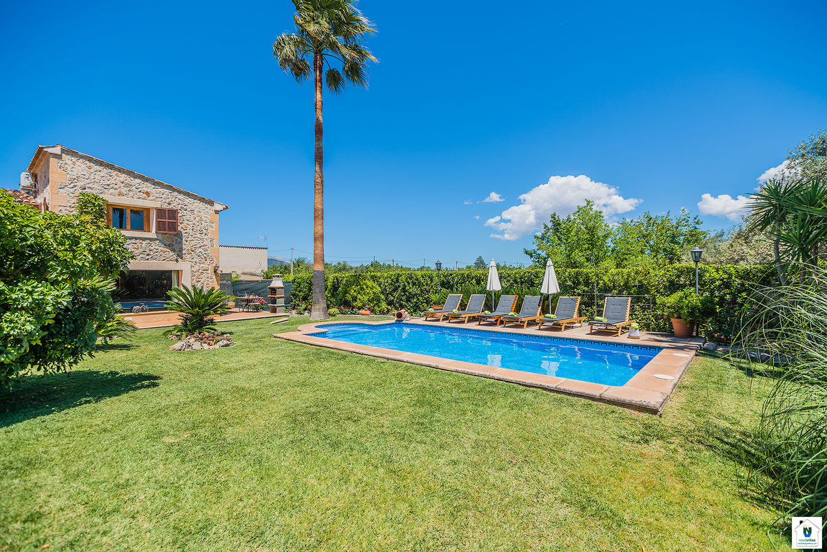 Impression der Finca Sa Caseta bei Lloseta, Mallorca