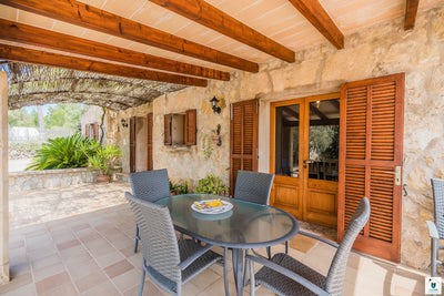 Ansicht 19 der Finca Les Rotes bei Pollença, Mallorca