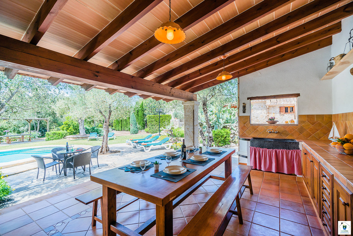 Ansicht 20 der Finca Les Rotes bei Pollença, Mallorca