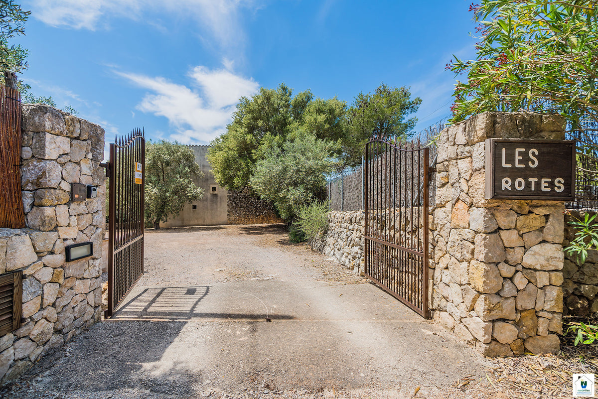 Ansicht 25 der Finca Les Rotes bei Pollença, Mallorca