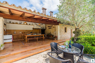 Ansicht 5 der Finca Les Rotes bei Pollença, Mallorca