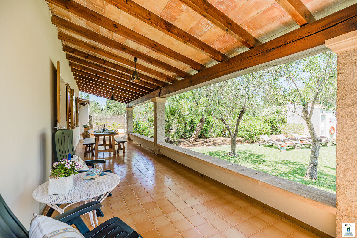 Ansicht 20 der Finca Can Tugores bei Pollença, Mallorca