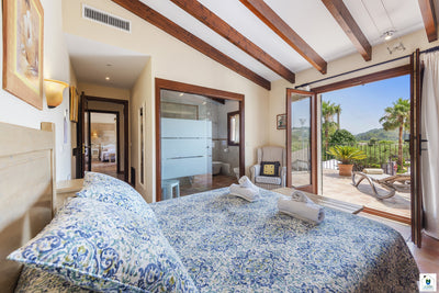 Impression der Finca Morell Vell bei Pollença, Mallorca