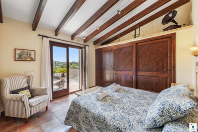 Impression der Finca Morell Vell bei Pollença, Mallorca
