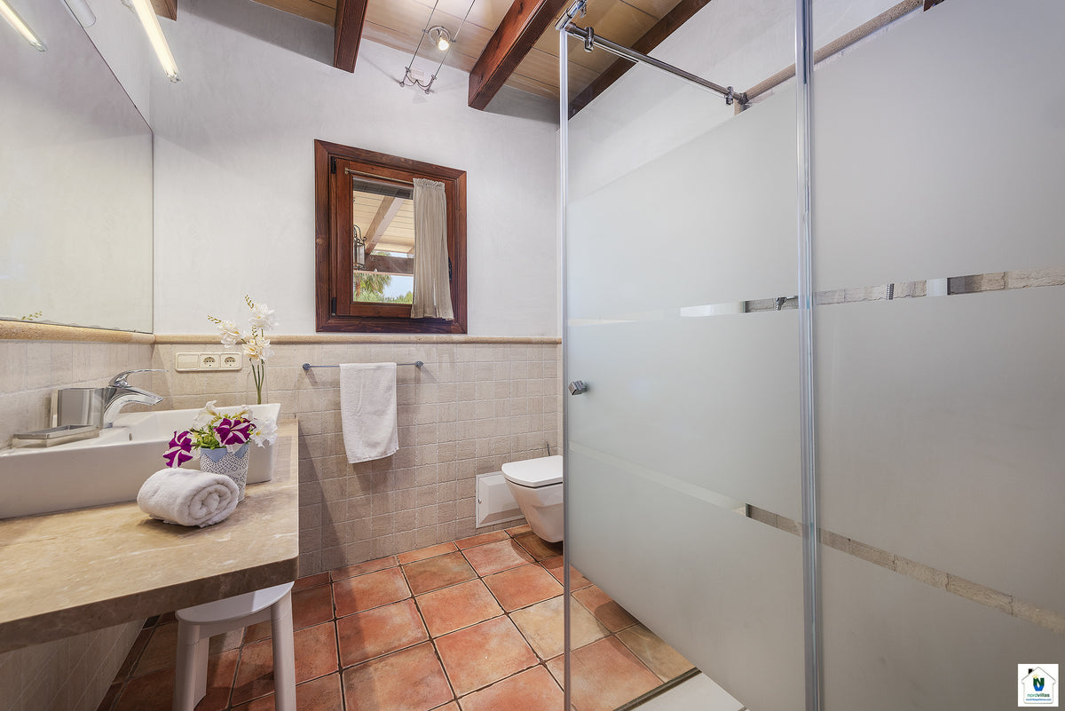 Impression der Finca Morell Vell bei Pollença, Mallorca