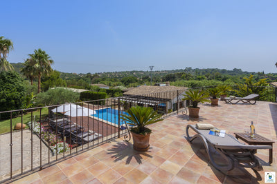 Impression der Finca Morell Vell bei Pollença, Mallorca