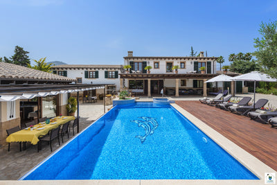 Impression der Finca Morell Vell bei Pollença, Mallorca