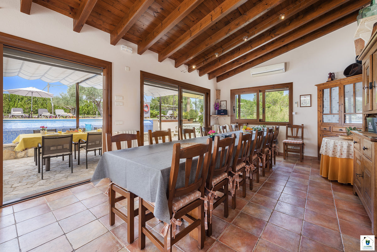 Impression der Finca Morell Vell bei Pollença, Mallorca