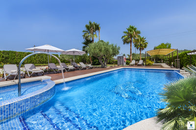Impression der Finca Morell Vell bei Pollença, Mallorca