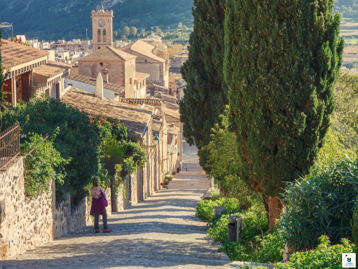 Impression der Finca Coster del Puig bei Pollença, Mallorca