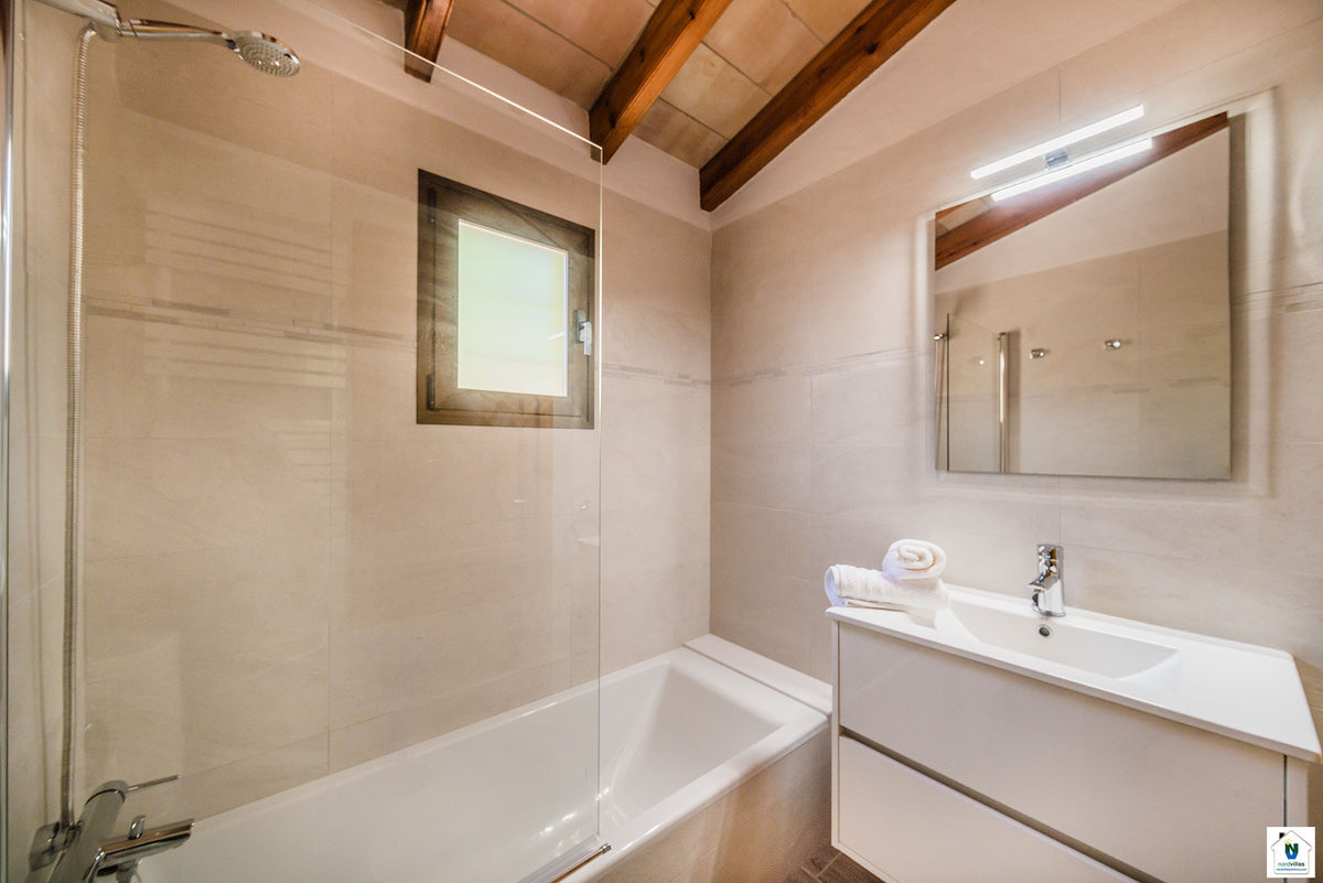 Impression der Villa La Punta bei Pollença, Mallorca