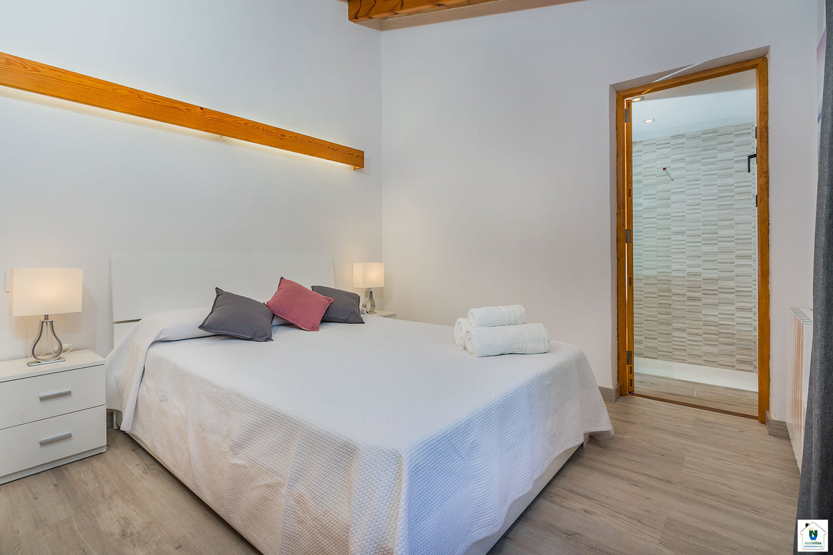 Impression der Villa La Punta bei Pollença, Mallorca