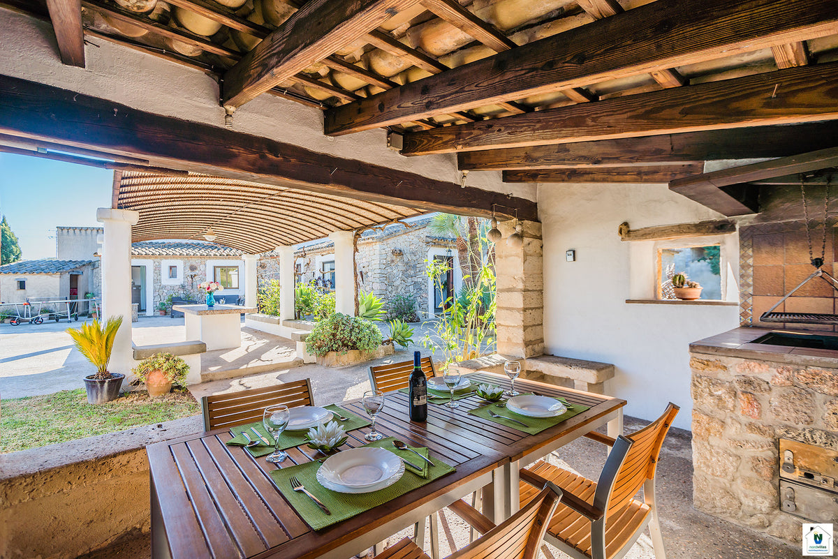 Ansicht 8 der Finca Cal Rei bei Pollença, Mallorca