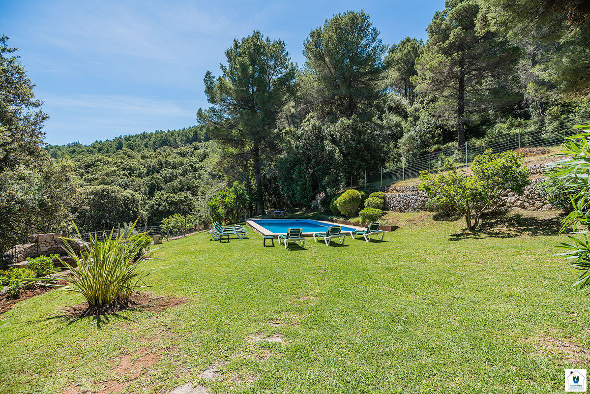 Ansicht 9 der Finca Can Picassa bei Pollença, Mallorca
