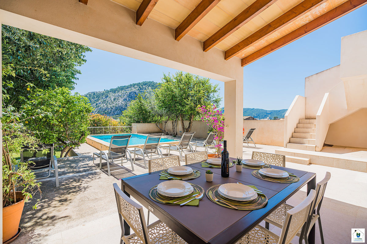 Impression des Stadthauses Casa Torres bei Pollença, Mallorca