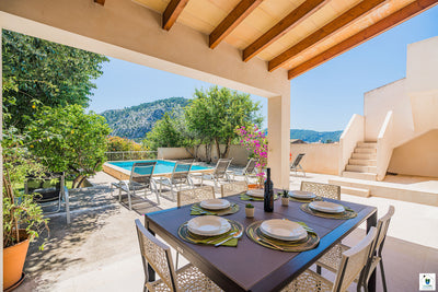 Impression des Stadthauses Casa Torres bei Pollença, Mallorca