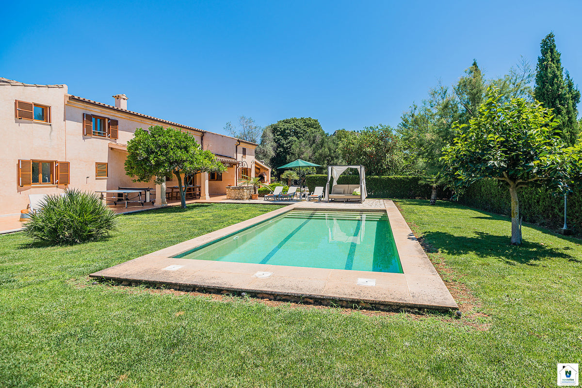 Ansicht 2 der Villa Cuxach Nou bei Pollença, Mallorca