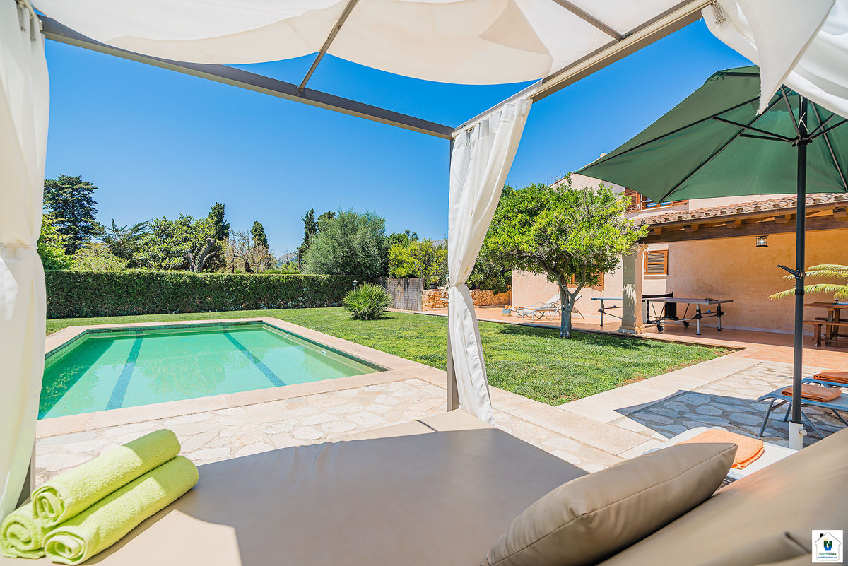 Ansicht 4 der Villa Cuxach Nou bei Pollença, Mallorca