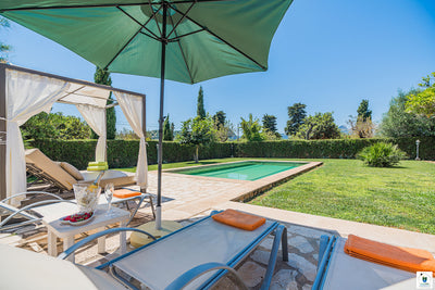 Ansicht 3 der Villa Cuxach Nou bei Pollença, Mallorca