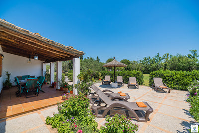 Impression der Finca Can Ferragut bei Pollença, Mallorca