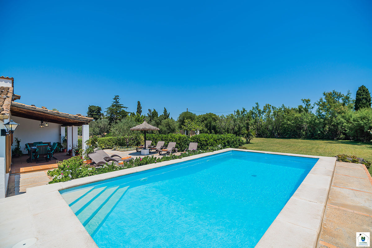 Impression der Finca Can Ferragut bei Pollença, Mallorca