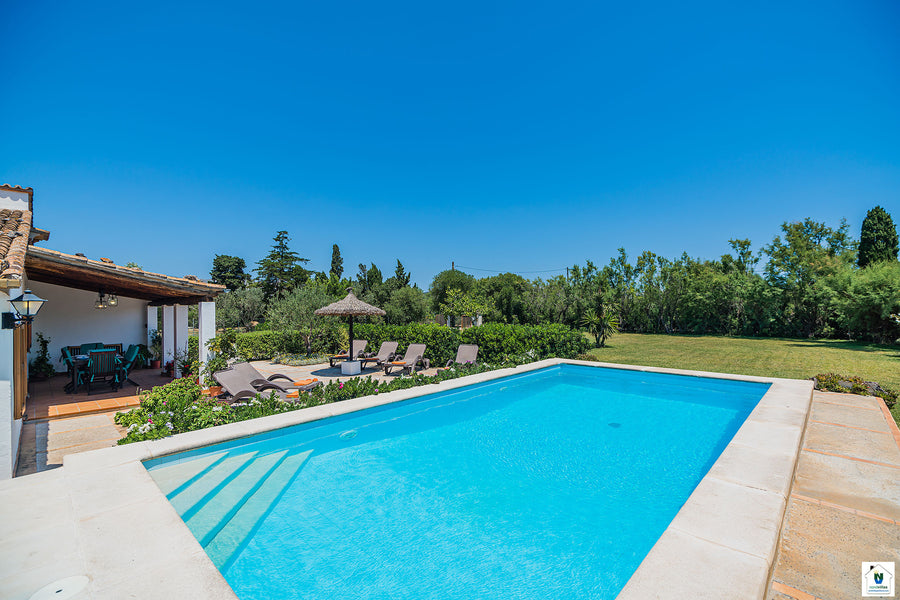 Impression der Finca Can Ferragut bei Pollença, Mallorca