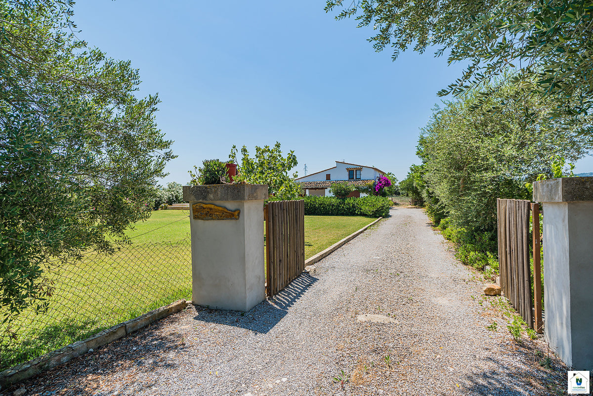 Impression der Finca Can Ferragut bei Pollença, Mallorca